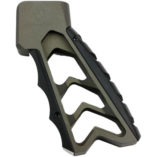 Tyrant Designs AR-10/15 MOD Grip Chevron Medium - Grey - Black Rifle Depot