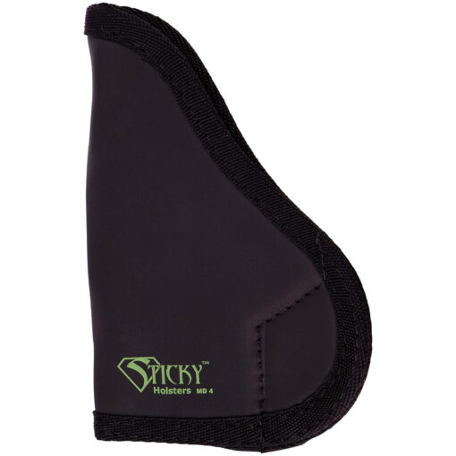Sticky Holsters, Pocket Holster, Fits GLOCK 43, S&W SHIELD, Walther PPS 9/40, Ambidextrous, Black - Black Rifle Depot
