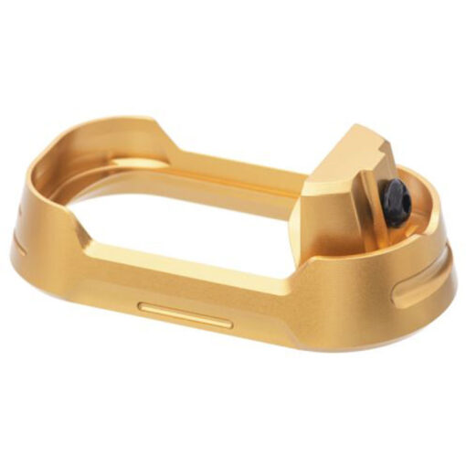 Tyrant Designs Glock 19 Magwell Gen 3/4 Black Screw - Gold - Black Rifle Depot