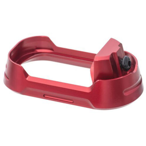 Tyrant Designs Glock 19 Magwell Gen 3/4 Black Screw - Red - Black Rifle Depot