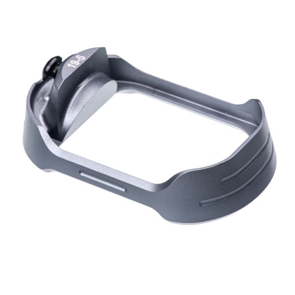 Tyrant-Designs-TD-G19-G5-MW-BLKSCREW-Glock-19-Magwell-Gen-5-Grey