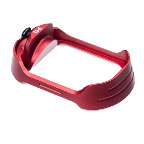 Tyrant-Designs-TD-G19-G5-MW-BLKSCREW-Glock-19-Magwell-Gen-5-Red