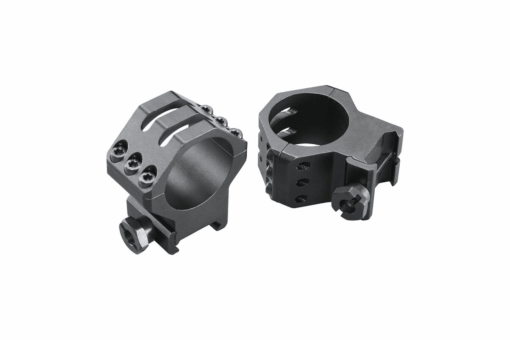 Weaver 6-Hole Skeletal 30mm High Scope Rings - Black Rifle Depot