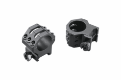 Weaver 6-Hole Skeletal 1in High Scope Rings