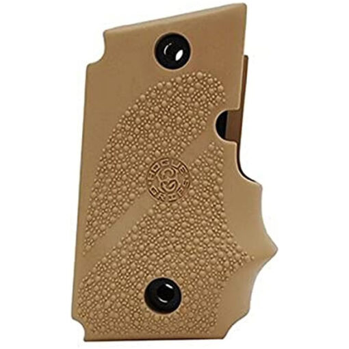 Hogue 38003 Rubber Grip Desert Tan with Finger Grooves for Sig P238 - Black Rifle Depot