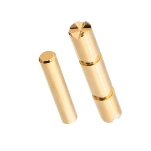 Tyrant Designs TD-GLP-DIA Glock Compatible Pins - Diamond Cut - Gold, 43/43X/48 - Black Rifle Depot