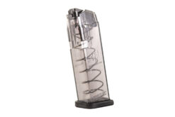 ETS Group SMKGLK19 Pistol Mags 15rd Standard 9mm Luger Compatible w/ Glock 19 Compatible w/ Glock 26 Smoke Polymer