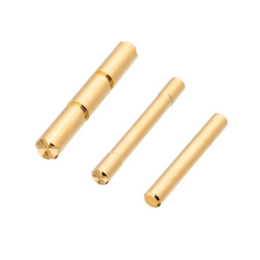 Tyrant Designs TD-GLP-DIA Glock Compatible Pins - Diamond Cut - Gold, Gen4 - Black Rifle Depot