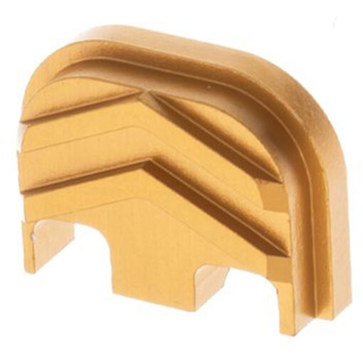 Tyrant Designs Glock GEN1-4 GEN5 Slide Cover Plate - Gold, Gen 5 - Black Rifle Depot