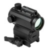 VISM 1x 25mm Micro Red/Blue Reflex Dot Sight, w/Integrated Laser, 3 MOA Dot Size