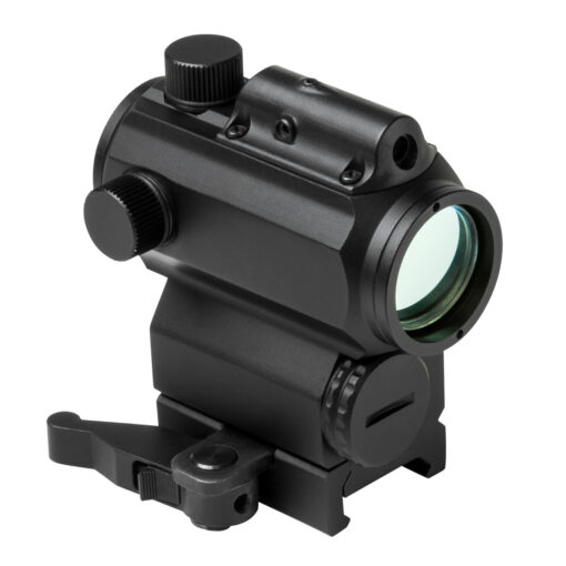 VISM 1x 25mm Micro Red/Blue Reflex Dot Sight, w/Integrated Laser, 3 MOA Dot Size - Black Rifle Depot