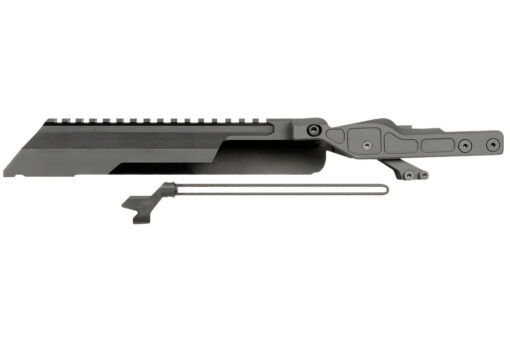 Midwest Industries Alpha AK Railed Top Cover/Dust Cover Fits Most AKM Pattern Rifles Only Compatible w/ Alpha s Handguard Black - Black Rifle Depot