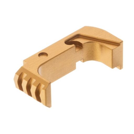 Tyrant Designs TD-43X-48E GLOCK 43X/48 Extended Magazine Release - Gold - Black Rifle Depot