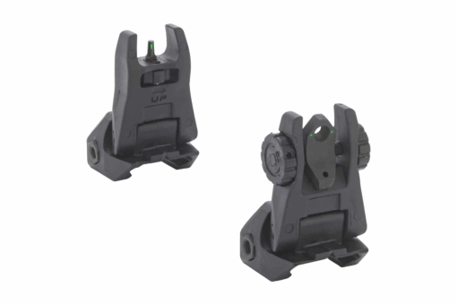 Meprolight MEPRO FUBS - Self-Illuminated Folding Back-Up Rifle Sights - Black Rifle Depot