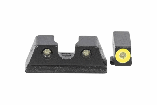 Meprolight Hyper Bright Night Sights for Glock 42/43 Tritium Yellow/Green - Black Rifle Depot