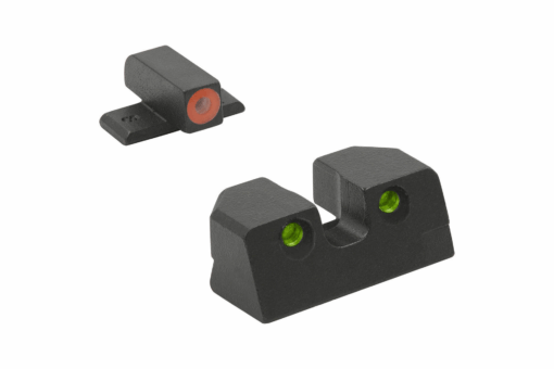 Meprolight Hyper Bright Night Sights for SIG P Series Tritium Orange/Green - Black Rifle Depot