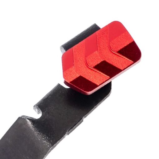 Tyrant Designs TD-GSTOP-48 GLOCK Extended Slide Release Stop G42 43 43X 48 - Red - Black Rifle Depot