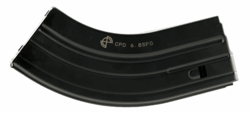 Duramag 2868041207CPD 6.8 SPC 28Rnd Black w-Gray Follower Steel Magazine - Black Rifle Depot