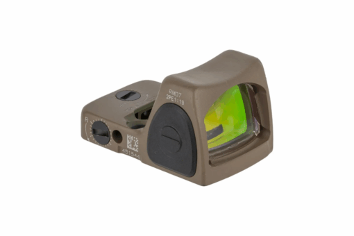 Trijicon RMR Type 2 Adjustable LED Reflex Sight - 6.5 MOA - FDE - Black Rifle Depot