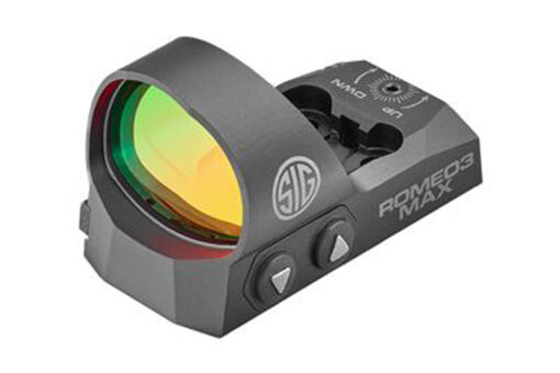Sig Sauer Romeo3 Max Reflex Sight 3 MOA Dot Black 1 MOA Adjustments - Black Rifle Depot