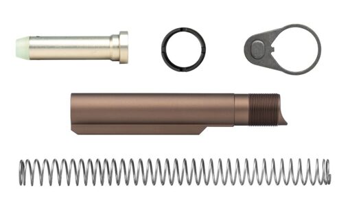Aero Precision AR-15 Enhanced Carbine Buffer Kit w/ Carbine Buffer - Kodiak Brown - Black Rifle Depot