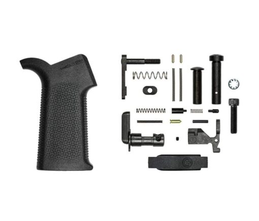 Aero Precision AR-15 MOE SL Lower Parts Kit Minus FCG - Black - Black Rifle Depot