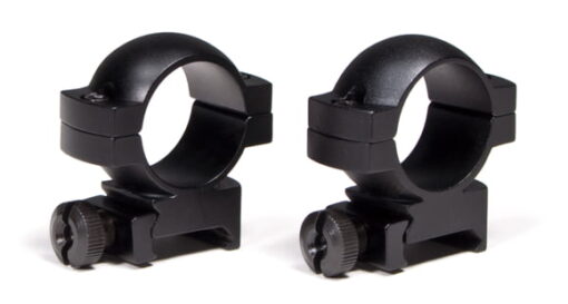 Vortex 30mm Rifle Scope Rings Set of 2, Black - Medium - Black Rifle Depot