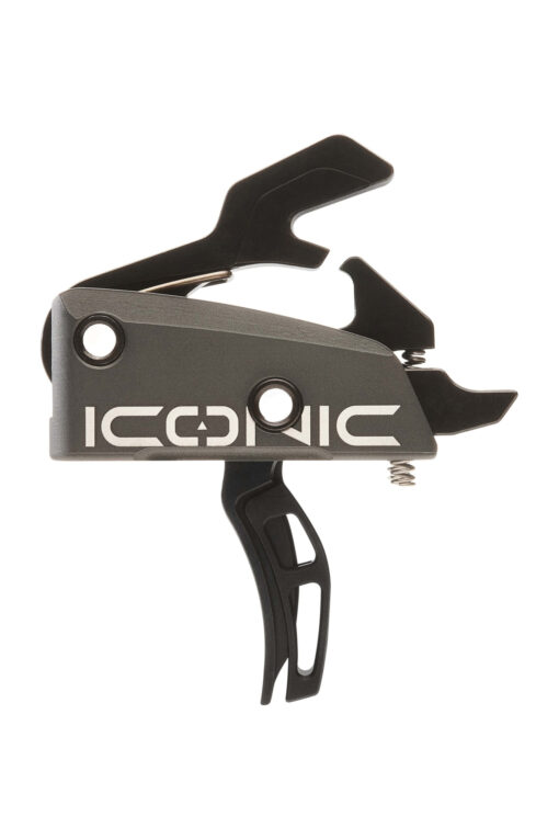 Rise Armament Iconic Dual-Blade Two Stage Trigger - Grey - Black Rifle Depot