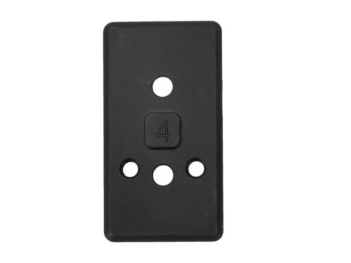Arisaka Defense Offset Optic Mounting Plate - Standard - PLATE 4 LEUPOLD DPP - Black Rifle Depot