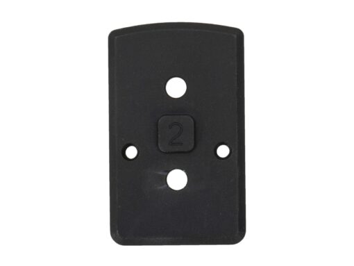 Arisaka Defense Offset Optic Mounting Plate - Standard - PLATE 2 TRIJICON - Black Rifle Depot