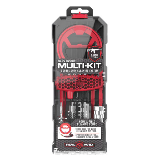 Real Avid AR-15 Gun Boss Multi Kit - .22 Cal (.223 / 5.56 / .224) - Black Rifle Depot