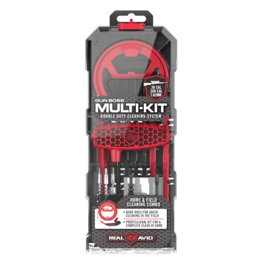 Real Avid AR-15 Gun Boss Multi Kit - .30 Cal (.308 / 30-30 / 300 BLK / 7.62mm) - Black Rifle Depot