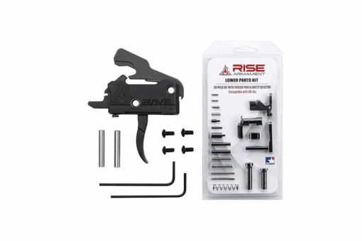 Rise Armament RAVE 140 Drop-in Trigger + LPK - Curved - Black Rifle Depot