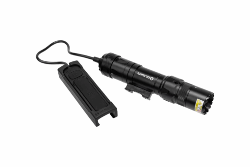 Olight Odin GL Mini 1000 Lumen Compact Rechargeable Rail Mount Flashlight with Green Laser - Black Rifle Depot