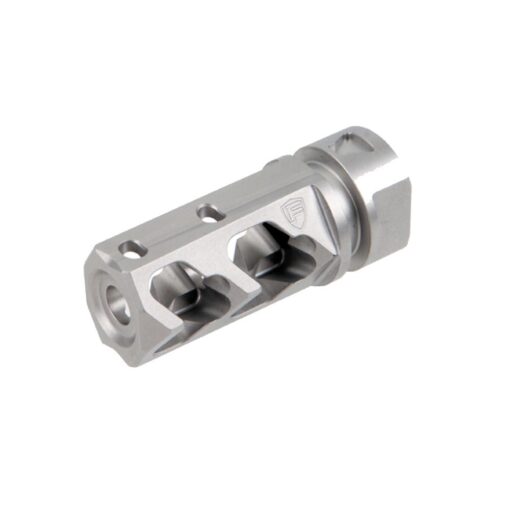 Fortis 5.56MM Muzzle Brake - Stainless - Black Rifle Depot