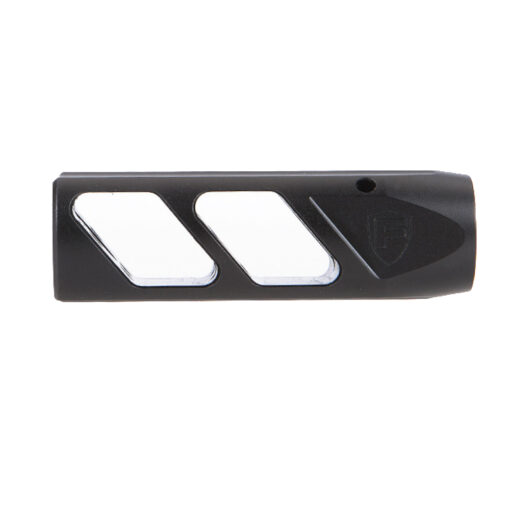 Fortis 7.62MM Red Muzzle Brake - Black - Black Rifle Depot