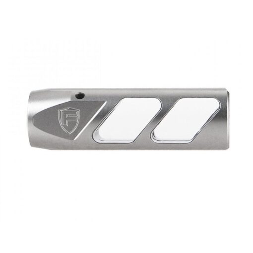 Fortis 7.62MM Red Muzzle Brake - Stainless - Black Rifle Depot