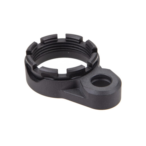 Fortis LE Lightweight Enhanced AR15 End Plate System - K1 - Castle Nut (Tapered) - Black - Black Rifle Depot