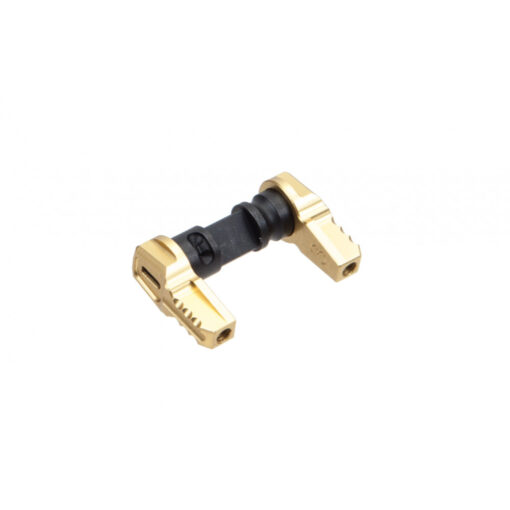 Fortis SLS FIFTY Safety Selector 50 & 90 Degree - Gold - Black Rifle Depot
