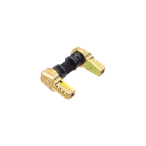 Fortis SS FIFTY Safety Selector 50 & 90 Degree - Gold - Black Rifle Depot