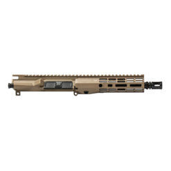 Aero Precision M4E1 Threaded Complete Upper, 8" 5.56 Barrel, 7.3" M-LOK ATLAS R-ONE Handguard - FDE Cerakote