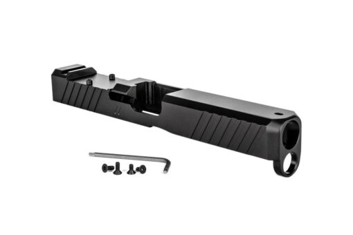Zev Technologies Z17 Duty Stripped Slide Fits GLOCK 17 Gen 5 - RMR Cut - Black - Black Rifle Depot