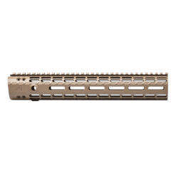 Aero Precision AR15 12.7" Enhanced M-LOK Handguard, Gen 2 - FDE Cerakote (No Barrel Nut)