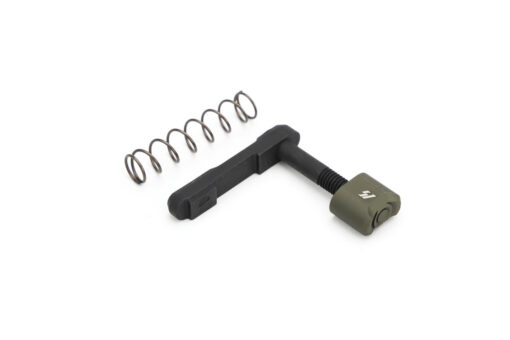 Strike Industries Billet Magazine Catch Assembly - OD Green - Black Rifle Depot