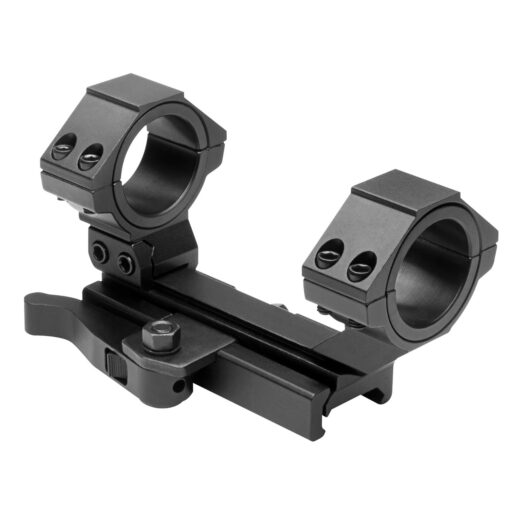NcSTAR AR-15 QR Weaver Mount/ Cantilever Scope Mount Rear Ring 30mm - Black Rifle Depot