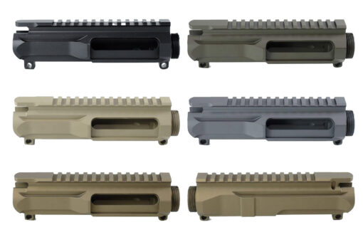 Slick Side Billet Upper Receiver - Midnight Bronze - Black Rifle Depot