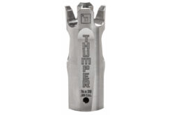 Battle Arms BATTLEARMS THUMPER Muzzle Device Titanium 22CAL