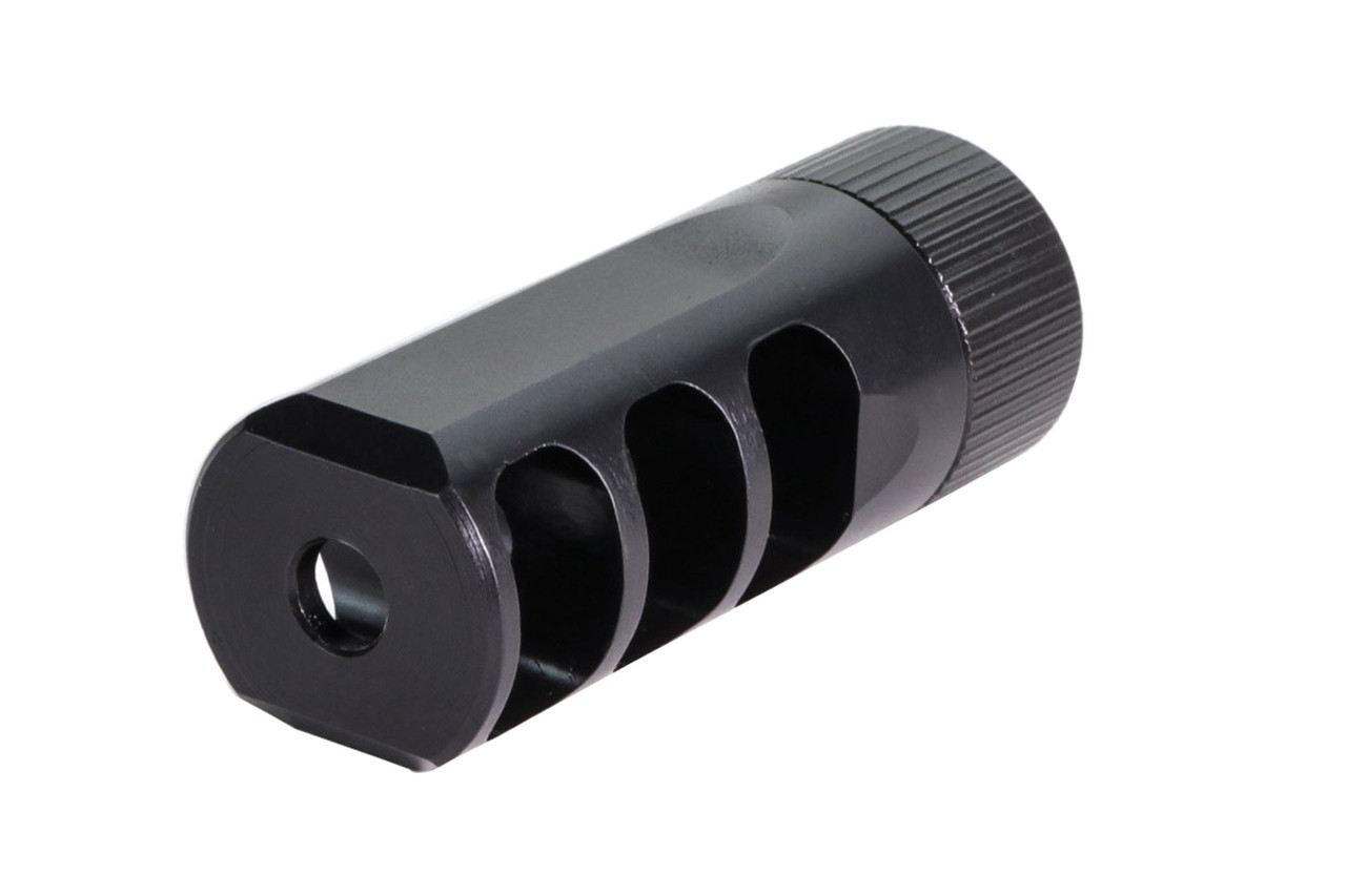 Faxon-5.56-MuzzLok-3-Port-Muzzle-Brake-Steel-QPQ-Nitride-Faxon-5.56-MuzzLok-3-Port-Muzzle-Brake-Steel-QPQ-Nitride Faxon 5.56 MuzzLok 3-Port Muzzle Brake, Steel, QPQ Nitride