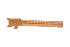 Zev Technologies Optimized Match Threaded Barrel For GLOCK 17 Gen 5 - Bronze