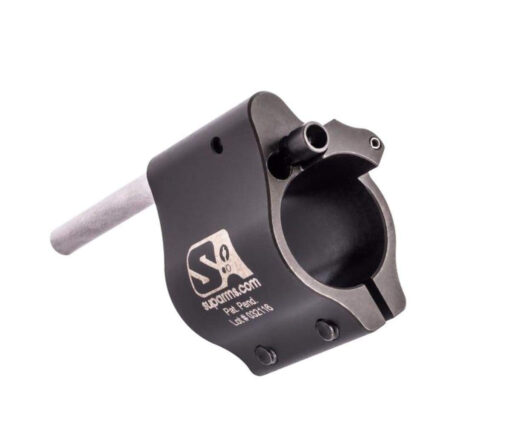 Superlative Arms .625 Adjustable Gas Block - Clamp On - Melonited - Black Rifle Depot